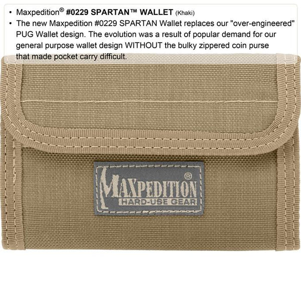 Maxpedition Spartan Wallet