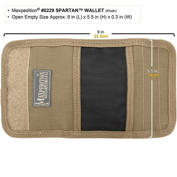 Maxpedition Spartan Wallet (Khaki)