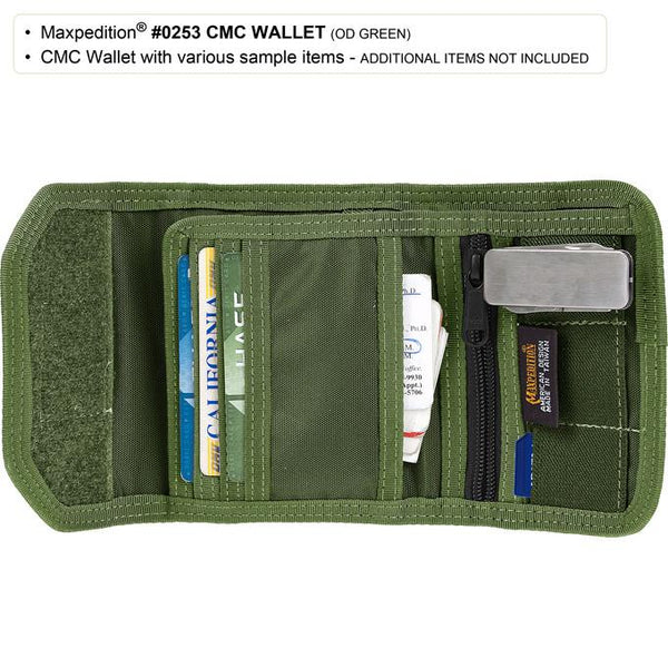 Maxpedition C.M.C. Wallet (OD Green)