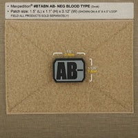 Maxpedition AB- Blood Type Morale Patch