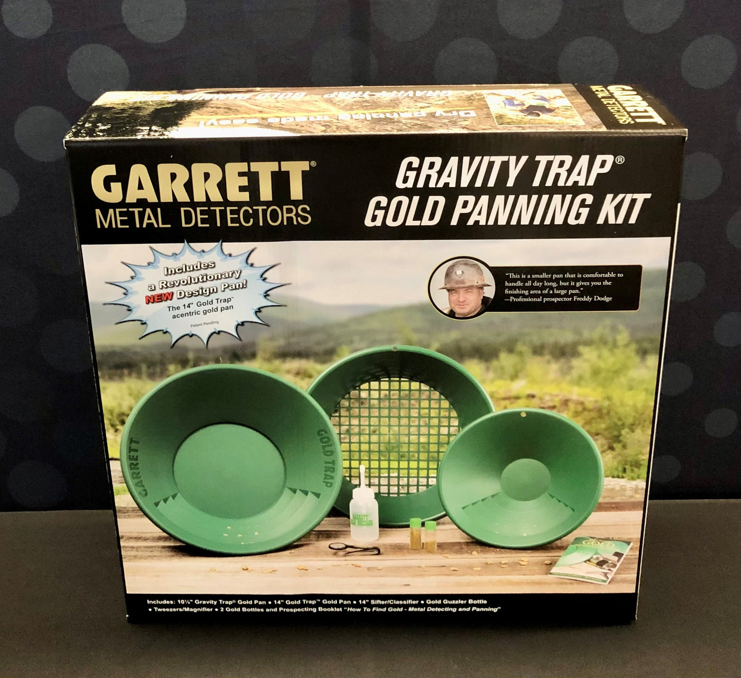 Garrett Metal Detectors New Deluxe Gold Pan Kit