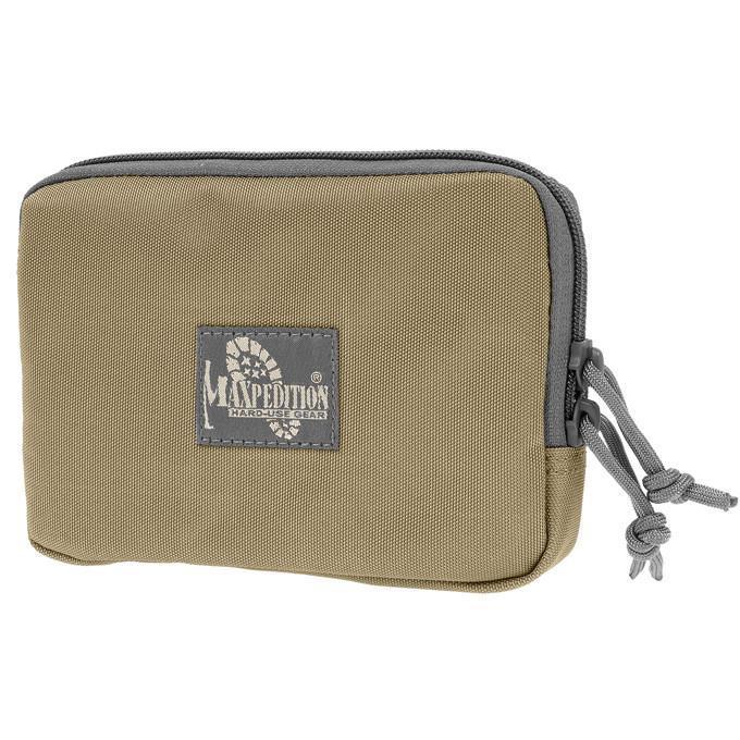 Maxpedition Hook & Loop 5" x 7" Zipper Pocket - Khaki-Foliage