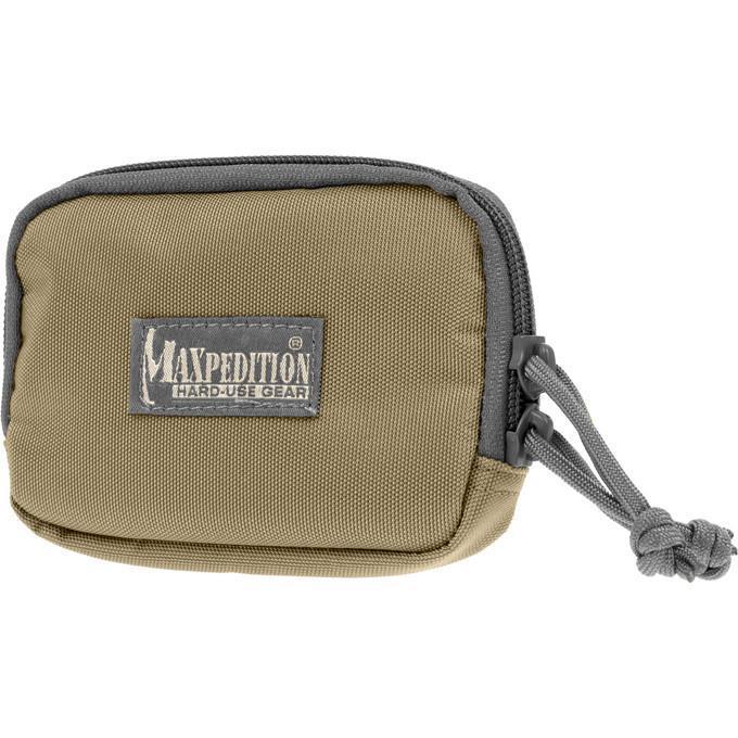 Maxpedition Hook & Loop 3" x 5" Zipper Pocket (Khaki-Foliage)