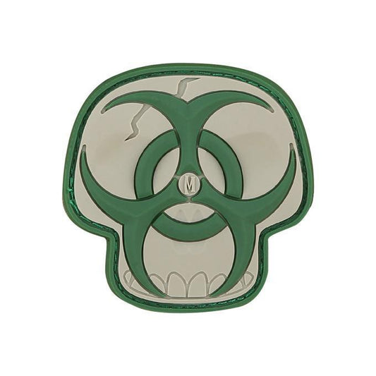 Maxpedition Biohazard Skull Morale Patch (Arid)