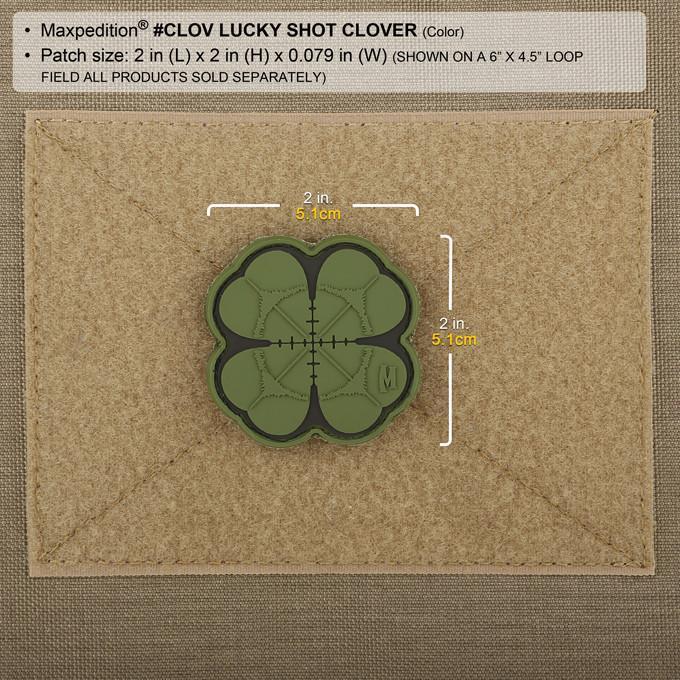 Maxpedition Lucky Shot Clover Morale Patch (Swat)