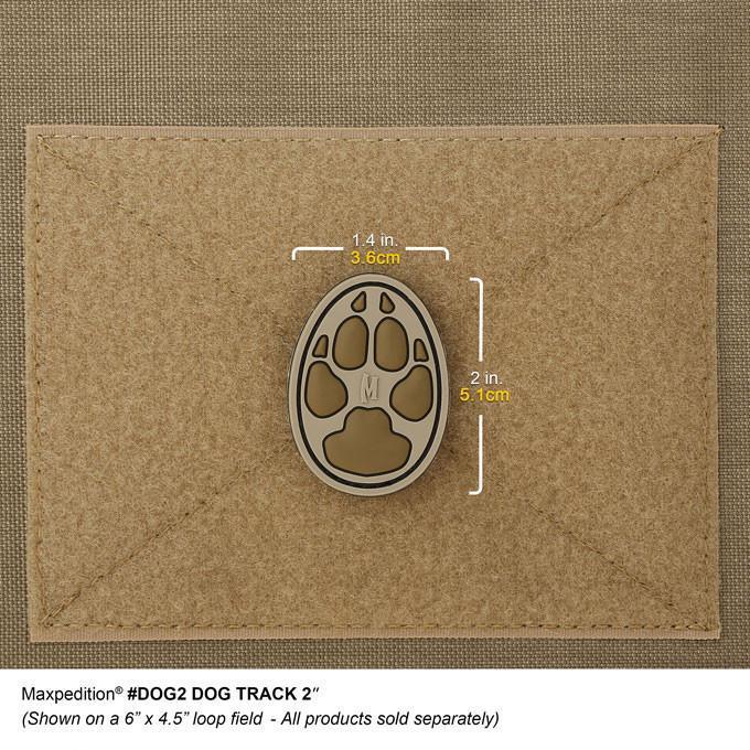 Maxpedition Dog Track 2" Morale Patch