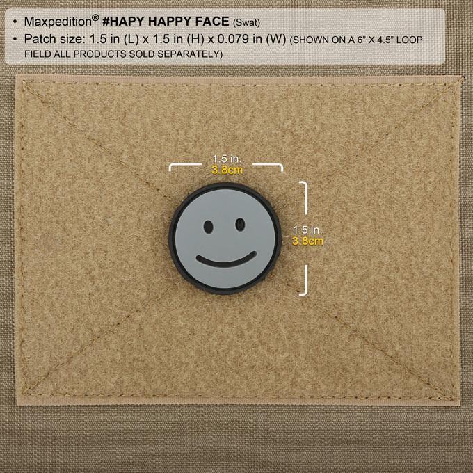 Velcro Patch Smiley Face
