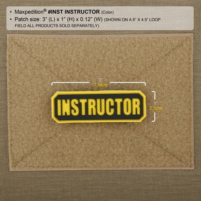 Maxpedition Instructor Morale Patch (Red)