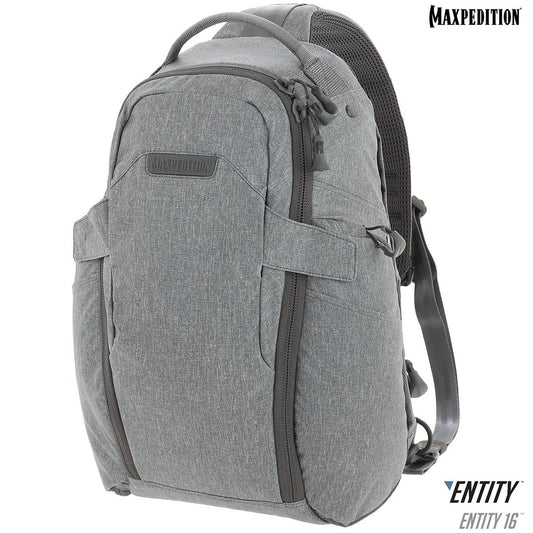 Maxpedition Entity 16 CCW-Enabled EDC Sling Pack 16L-Ash