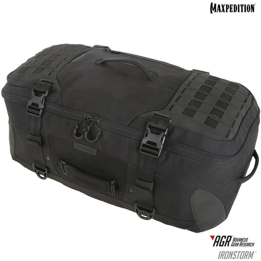 Maxpedition Ironstorm Adventure Travel Bag 62L (Black)