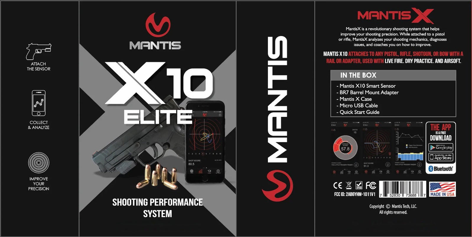 Mantis X10 Elite Shooting Performance System – Detectors Down 