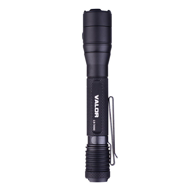 Powertac Valor 2AA 800 Lumen Portable Tactical and EDC Flashlight