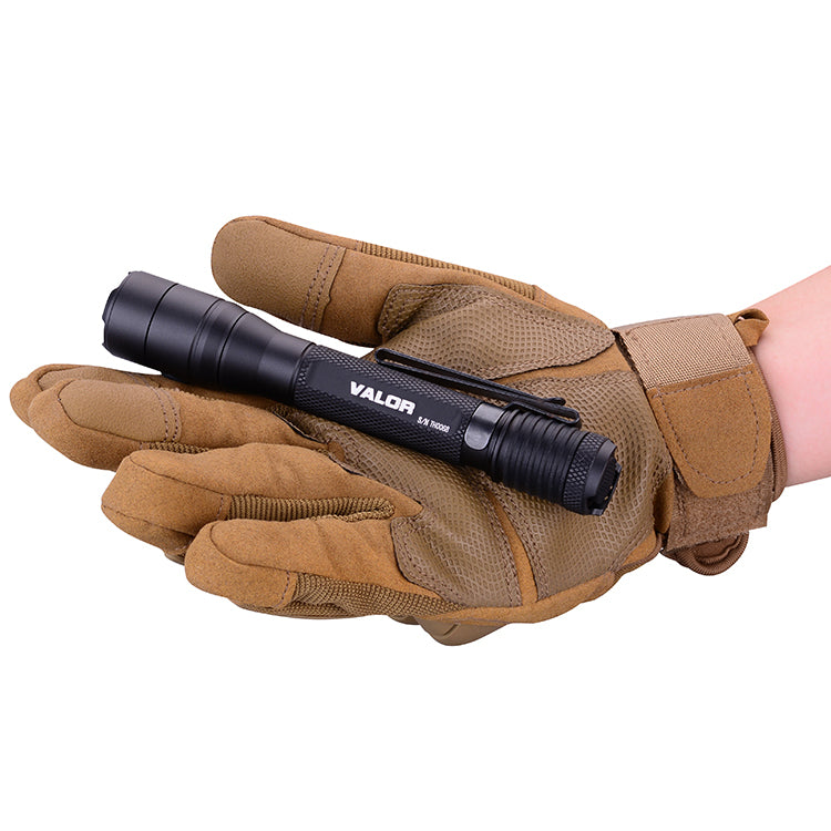 Powertac Valor 2AA 800 Lumen Portable Tactical and EDC Flashlight