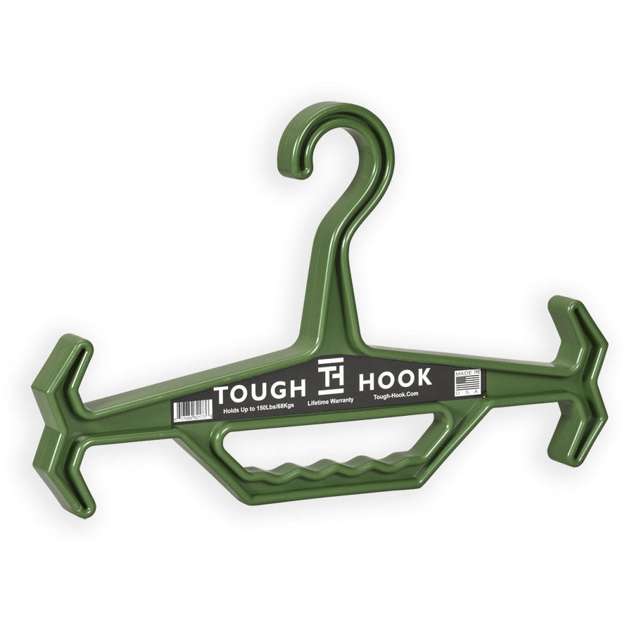 Original Tough Hook Hanger - GREEN - NOW WITH GEN 2 UPDATES