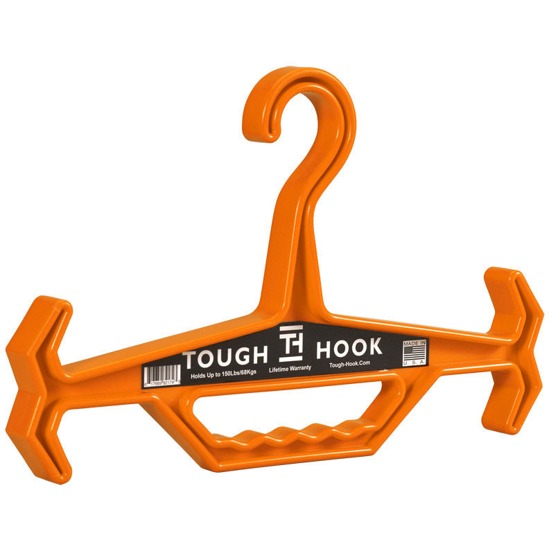 Original Tough Hook Hanger - ORANGE - NOW WITH GEN 2 UPDATES