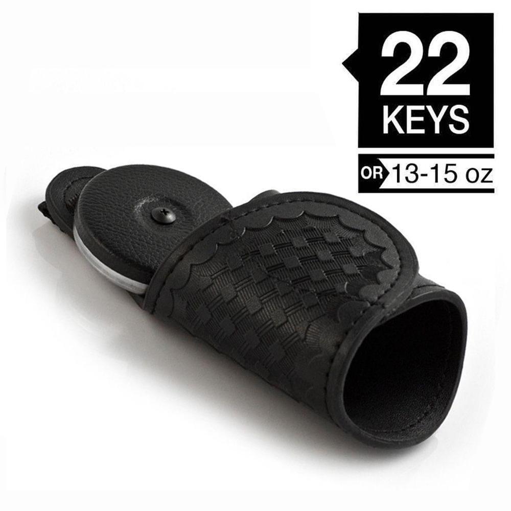 Key-Bak SILENCER: 36in Super Duty Kevlar Cord with Belt Loop - LEATHER